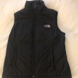 Black North Face Vest